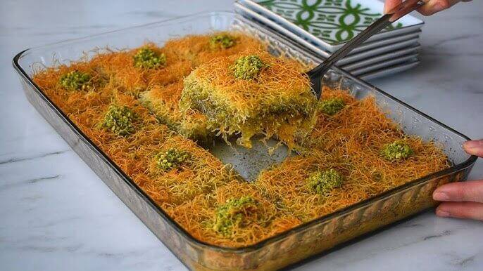 Karamel Şerbetli Çıtır Kadayıf