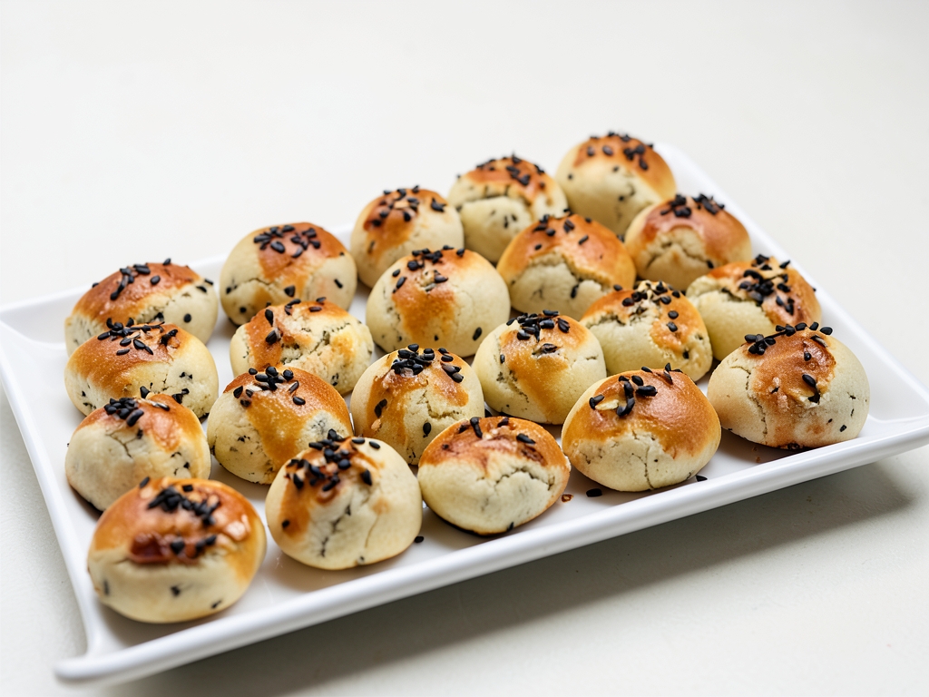 Çörek Otlu Mini Tuzlu Kurabiye tarifi