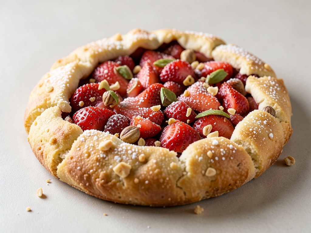 Çilekli Galette (videolu) tarifi