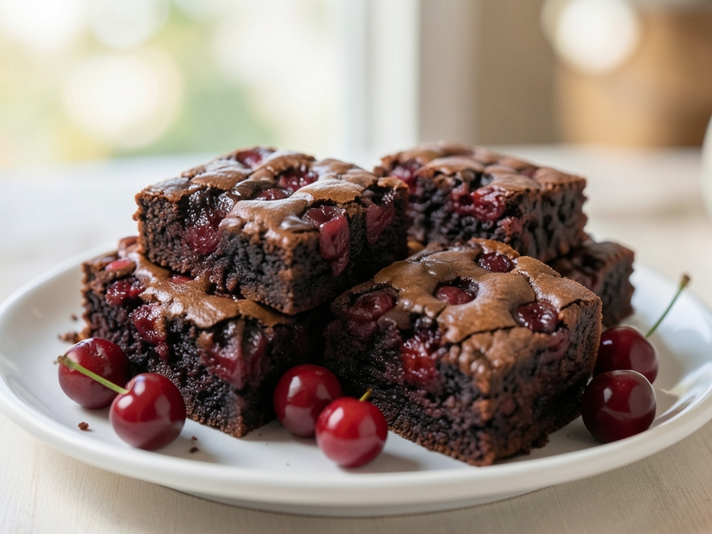 Vişneli Çikolatalı Brownie tarifi