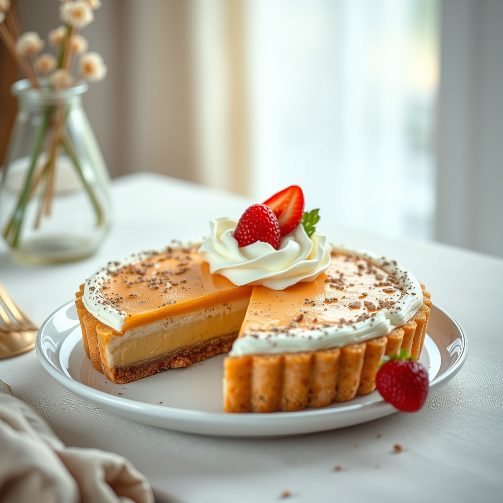 Ganajlı Çikolatalı Tart Kek