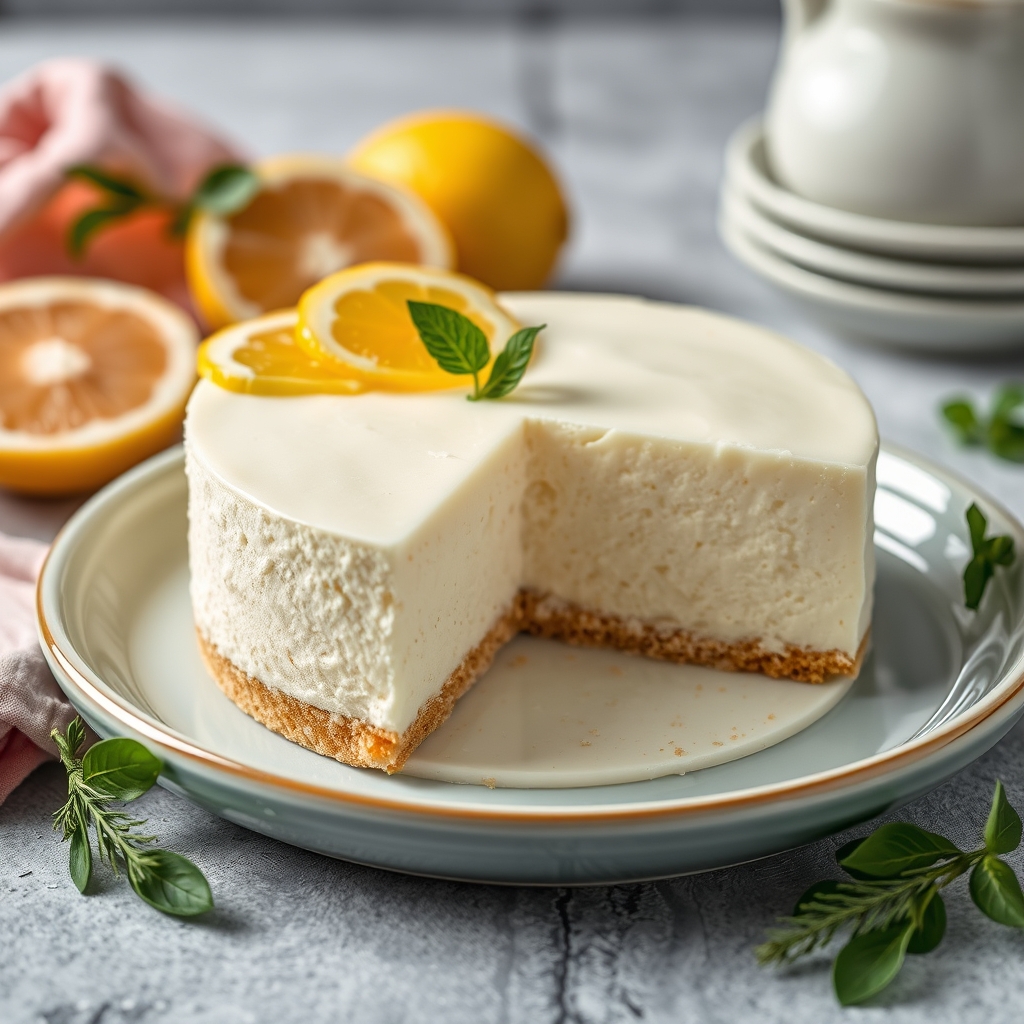 Limonlu Cheescake