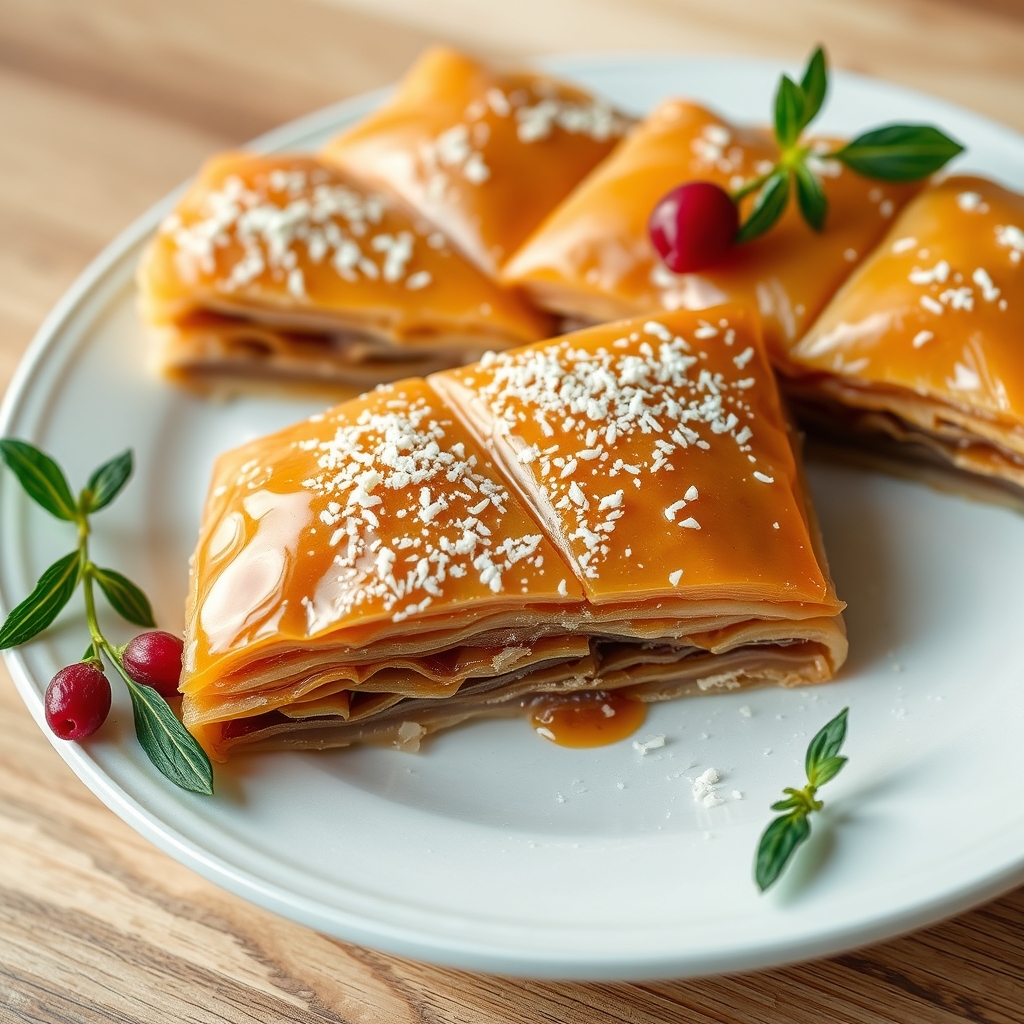 Kadayıflı Fıstıklı Burma Tatlı
