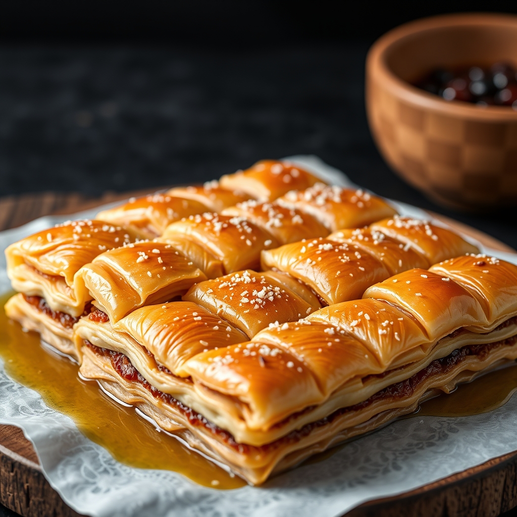 Teremyağlı Fıstıklı Baklava