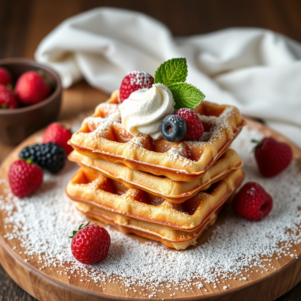 Enfes Waffle Tarifi