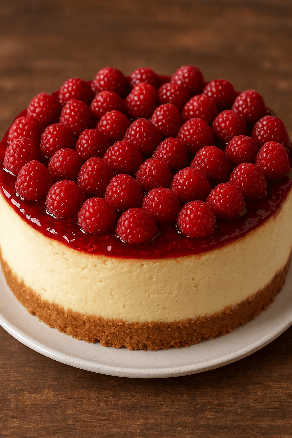 Frambuazlı Cheesecake