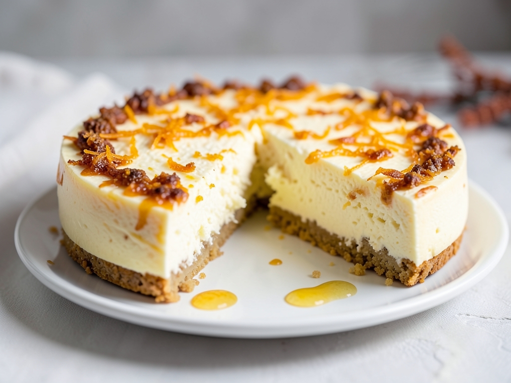 Portakallı Cheesecake